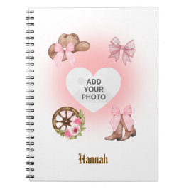 Cowgirl Birthday Notebook Gift ノートブック