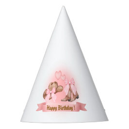 Cowgirl Birthday Paper Hats パーティーハット