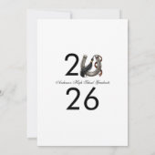 Cowgirl Boots & Graduation Cap Party 招待状 (裏面)