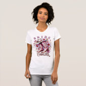 Cowgirl Bride Western Bachelorette Party Nashville Tシャツ (正面フル)