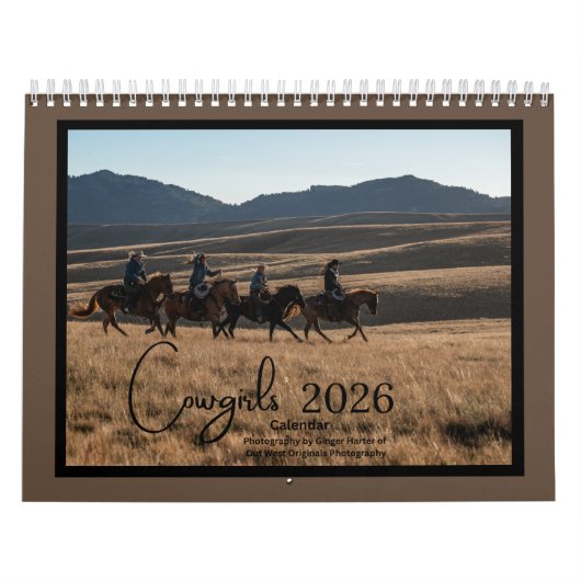 Cowgirl calendar カレンダー (カバー)