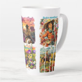 Cowgirl coffee  カフェラテマグ (右アングル)