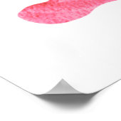 Cowgirl First Birthday Milestone Birthday ポスター (角)