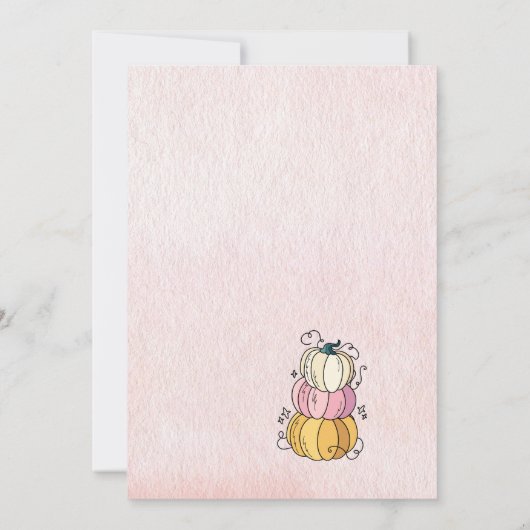 Cowgirl Halloween Party Invitation 招待状 (裏面)