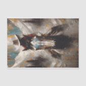 Cowgirl on Black Horse Mountain Decoupage 薄葉紙 (正面)