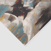 Cowgirl on Black Horse Mountain Decoupage 薄葉紙 (詳細)