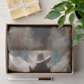 Cowgirl on Black Horse Mountain Decoupage 薄葉紙 (ギフト)