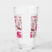 cowgirl pattern style タンブラーグラス (左)