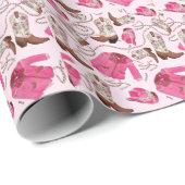 cowgirl pattern style ラッピングペーパー (ロールコーナー)