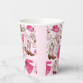 cowgirl pattern style 紙コップ (左)