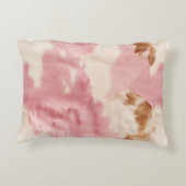 Cowgirl Pink Cream Brown Cowhide  アクセントクッション (裏面)