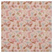 Cowgirl Western Boho Cowboy Boots ファブリック (見本)