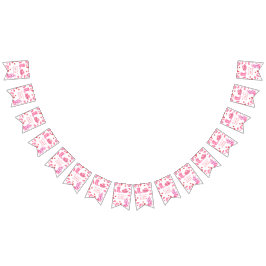 Cowgirl Western First Rodeo Birthday Party  バンティングフラッグ