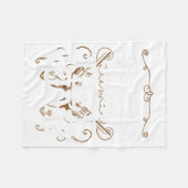 Cowgirls Don't Cry They Reload  フリースブランケット (正面(横))