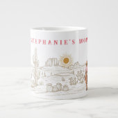 CowGirls Mom and daughter Gift 20oz ジャンボコーヒーマグカップ (正面)