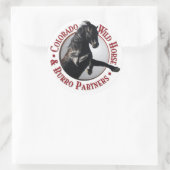 COWHBPステッカー ラウンドシール (バッグ)