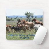 Cowhorseのおもしろい マウスパッド (マウス)