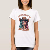 Cowhuoul to the Bone Westernハロウィンシャツ Tシャツ (正面)
