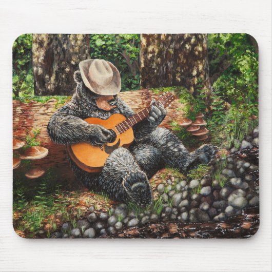 "Cowichan夏"のマウスパッド マウスパッド (正面)