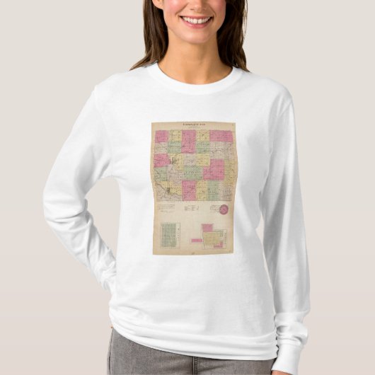 Cowley郡、カンザス Tシャツ (正面)
