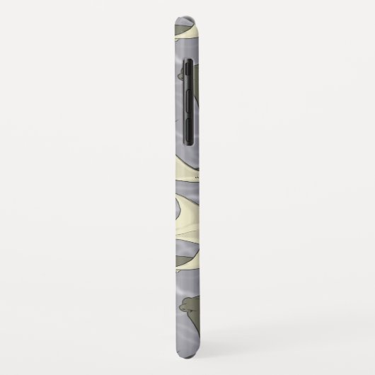 Cownoseのアカエイの海パターン Case-Mate iPhoneケース (裏面/左)