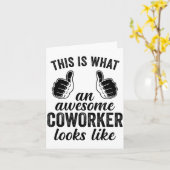 Coworker Birthday Employee Farewell Goodbye Going  カード (黄色い花)