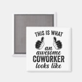 Coworker Birthday Employee Farewell Goodbye Going  マグネット (正面/裏面)