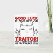 Coworker Leaving, Quitting Going Away, Job Change, カード (正面)