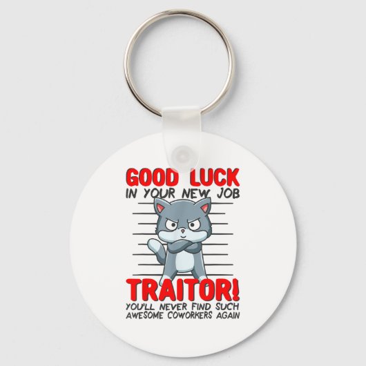 Coworker Leaving, Quitting Going Away, Job Change; キーホルダー (正面)