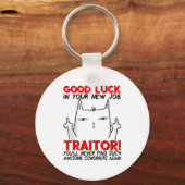 Coworker Leaving, Quitting Going Away, Job Change, キーホルダー (正面)