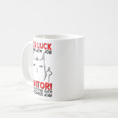 Coworker Leaving, Quitting Going Away, Job Change, コーヒーマグカップ (正面左)