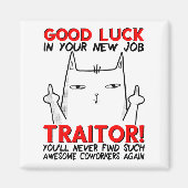 Coworker Leaving, Quitting Going Away, Job Change, マグネット (正面)