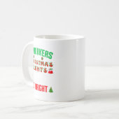 Coworkers Are Like Christmas Lights Funny Office Q コーヒーマグカップ (正面左)