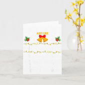 Coworkers Are Like Christmas Lights They Hang Toge カード (黄色い花)