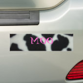 CowPattern、MOO バンパーステッカー (車上)