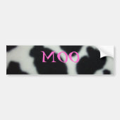 CowPattern、MOO バンパーステッカー (正面)