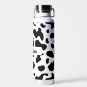 cowprintモチーフ名 ウォーターボトル (背面)