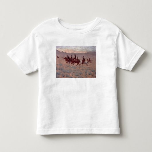 Cowpunchers (w/c紙で) トドラーTシャツ (正面)