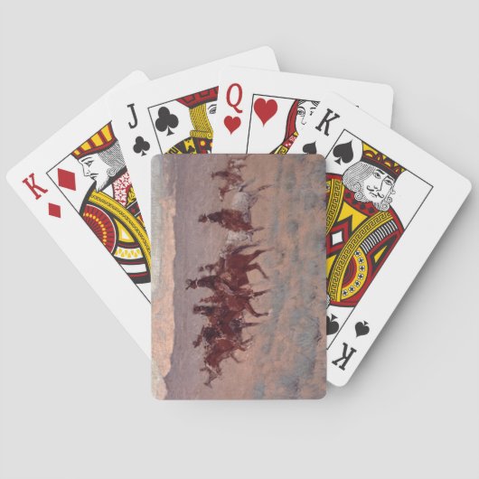 Cowpunchers (w/c紙で) トランプ (裏面)