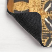 cowriesのマウスパッドが付いているアフリカの泥の布 マウスパッド (コーナー)