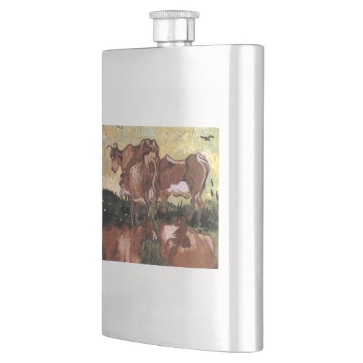 Cows after Jordaens - Gogh フラスク (左)