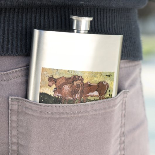 Cows after Jordaens - Gogh フラスク (インサイチュ)