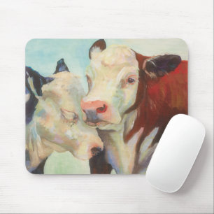 Cows In Love マウスパッド