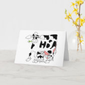 Cows it Going? カード (黄色い花)