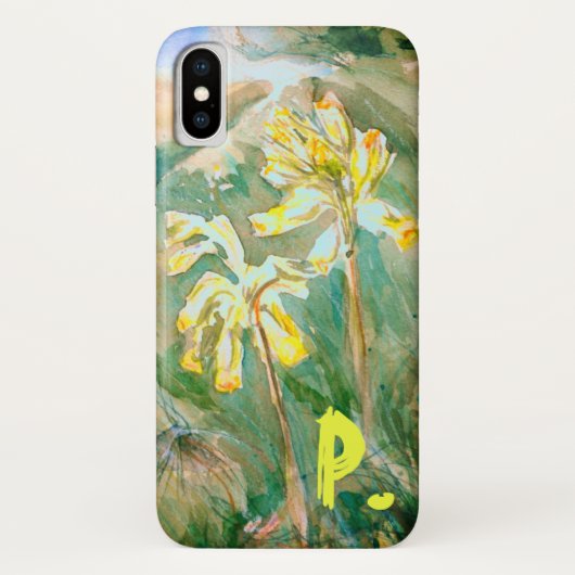 Cowsles Primula veris電話iPhoneケース Case-Mate iPhoneケース (裏面)