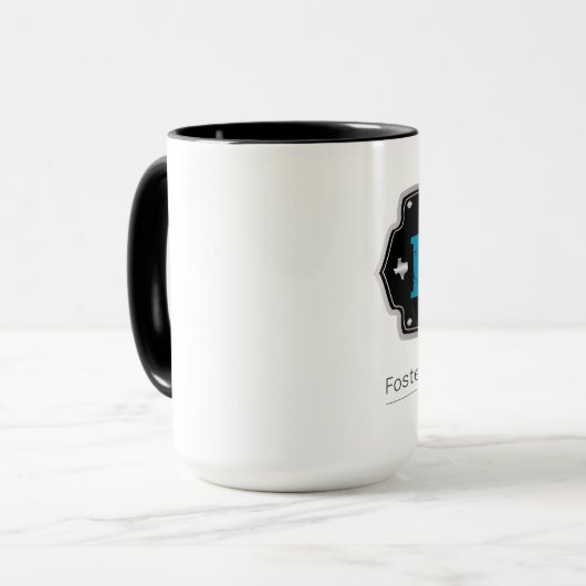 Cowtownのボクサーの救助20ozのコーヒー・マグ マグカップ (正面左)