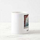 Cowtownフォート・ワース、テキサス州 コーヒーマグカップ (中央)