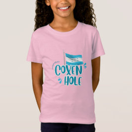 Coxen Hole with Honduras Flag Tシャツ
