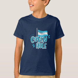 Coxen Hole with Honduras Flag Tシャツ
