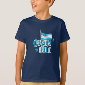 Coxen Hole with Honduras Flag Tシャツ